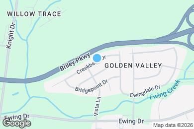 Map image of the property - 2827 Creekbend Dr