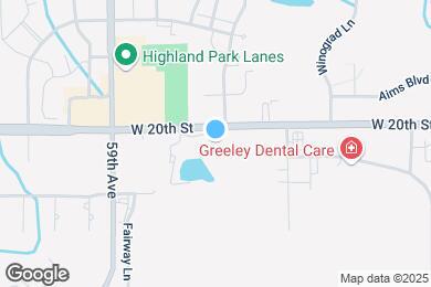 Map image of the property - 5750 W 20th St