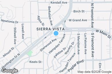 Map image of the property - 3025 Sherwood Ave