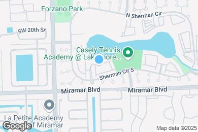 Map image of the property - 8656 SW 22nd Ct