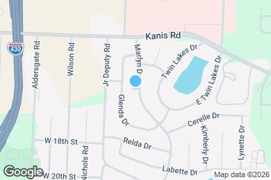 Map image of the property - 1420 Marlyn Dr