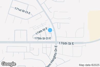 Map image of the property - 17432 93rd Ave Ct E