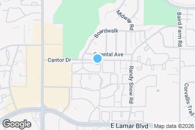 Map image of the property - 1207 Quail Valley Ln