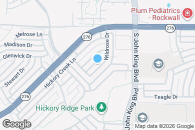 Map image of the property - 1688 Wildrose Dr