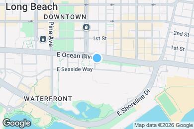 Map image of the property - 388 E Ocean Blvd