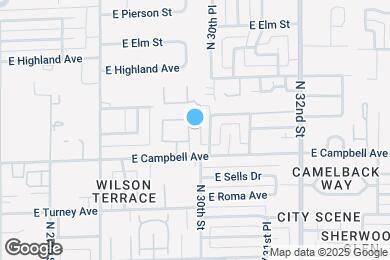 Map image of the property - 4519 N 29th Way