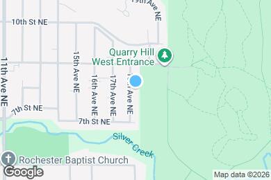 Map image of the property - 800 18th Ave NE