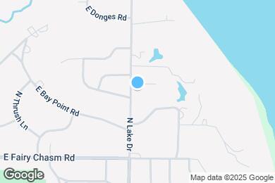 Map image of the property - 9300 N Lake Dr