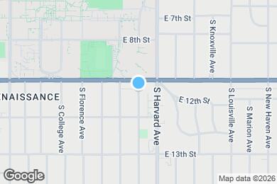 Map image of the property - 1116 S Gary Pl