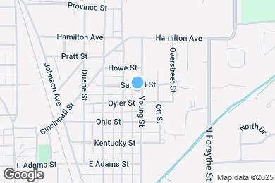 Map image of the property - 678 Young St