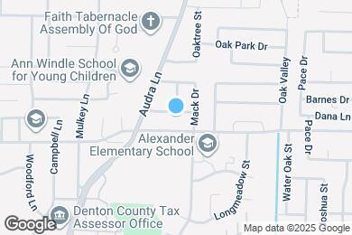 Map image of the property - 2004 Lee Dr