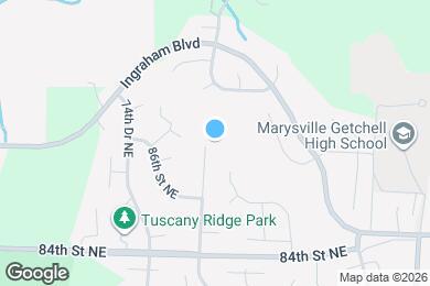 Map image of the property - 8629 76th Ave NE
