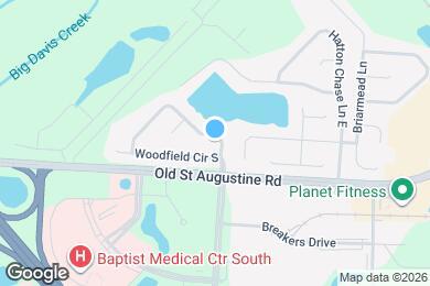 Map image of the property - 14500 Woodfield Cir N