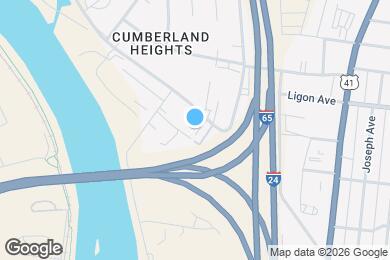 Map image of the property - 1112 Baptist World Center Dr