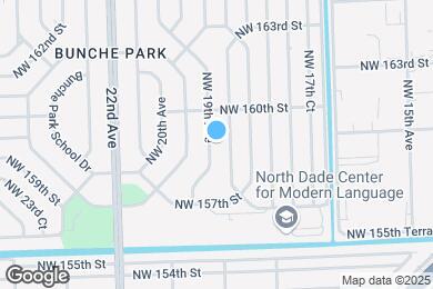 Map image of the property - 15901 NW 19th Ave