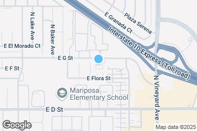 Map image of the property - 1708 E G St