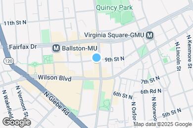 Map image of the property - 888 N Quincy St