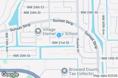Map image of the property - 6620 NW 21st Ct