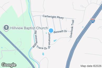 Map image of the property - 116 Cimmaron Dr