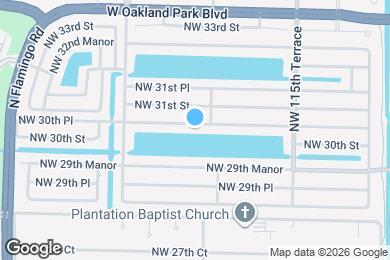 Map image of the property - 11830 NW 30th Pl