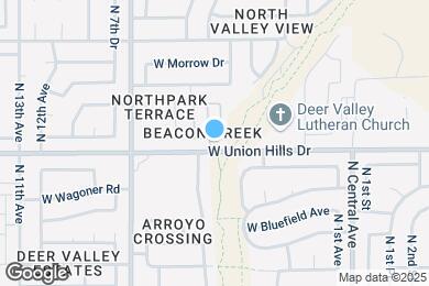 Map image of the property - 413 W Renee Dr