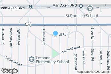 Map image of the property - 18414 Newell Rd