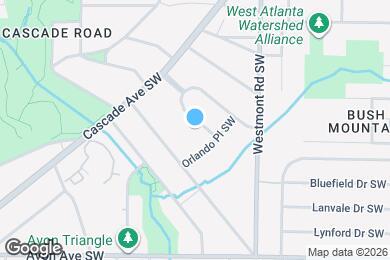 Map image of the property - 1586 Ocala Ave SW