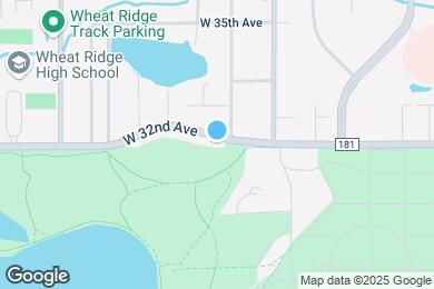 Map image of the property - 8820 W 32nd Ave