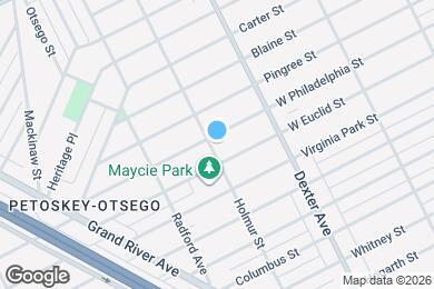 Map image of the property - 3819 W Philadelphia St