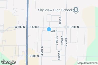 Map image of the property - 140 E 620 S