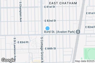 Map image of the property - 8246 S Maryland St
