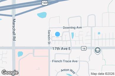 Map image of the property - 1866 Pintail Ave