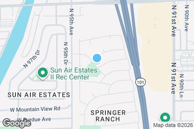 Map image of the property - 9340 W Gold Dust Ave