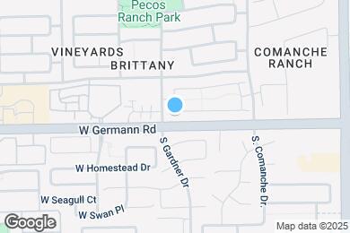 Map image of the property - 1477 W Marlin Dr