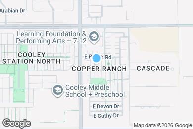 Map image of the property - 949 S Sabino Dr
