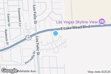 Map image of the property - 2110 Los Feliz