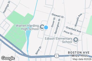 Map image of the property - 262 Bond St