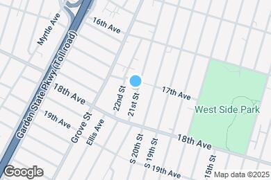 Map image of the property - 233 21st St