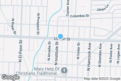 Map image of the property - 909 E Uintah St