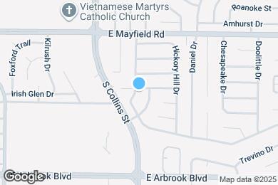 Map image of the property - 3501 Green Hill Dr