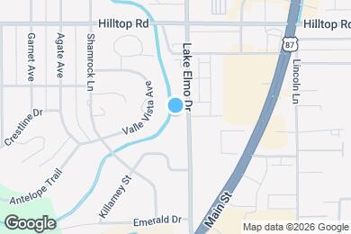 Map image of the property - 640 Lake Elmo Dr