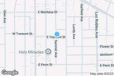 Map image of the property - 1860 N Summit Ave