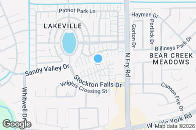 Map image of the property - 6217 Lone Prairie Way