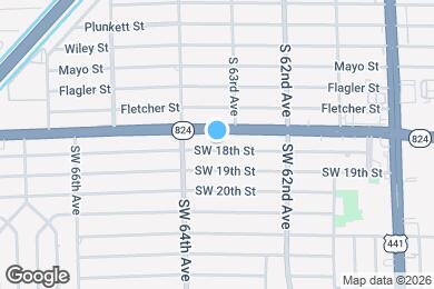 Map image of the property - 6317 SW 18th St