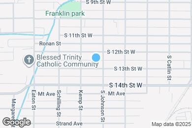 Map image of the property - 2016 S 13th St W