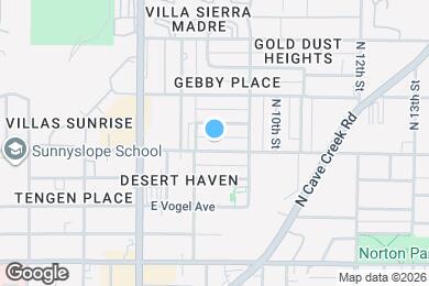Map image of the property - 816 E Mountain View Rd