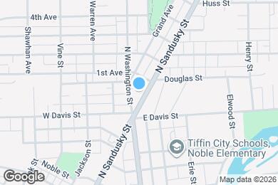 Map image of the property - 293 N Sandusky St