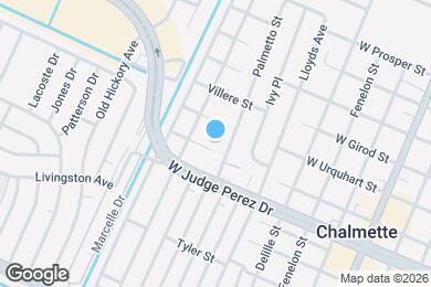Map image of the property - 711 Marais St