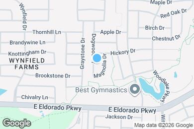 Map image of the property - 2319 Dogwood Dr