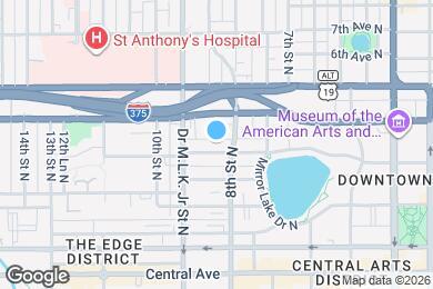 Map image of the property - 829 3rd Ave N